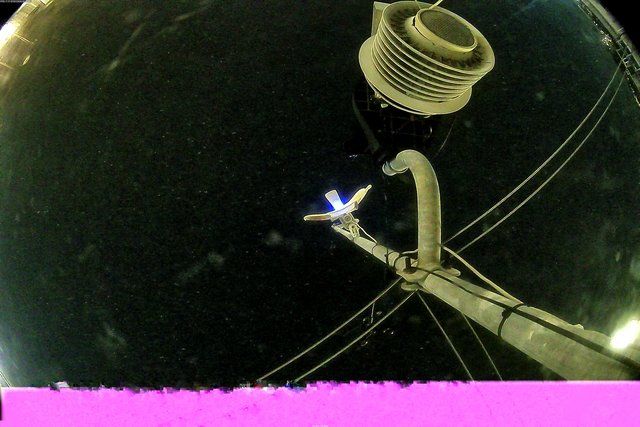 time-lapse frame, Oss. Met. di Gabicce Mare  Puntamento Zenith webcam