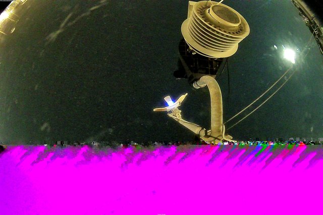 time-lapse frame, Oss. Met. di Gabicce Mare  Puntamento Zenith webcam