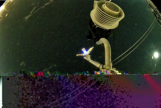time-lapse frame, Oss. Met. di Gabicce Mare  Puntamento Zenith webcam