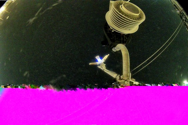 time-lapse frame, Oss. Met. di Gabicce Mare  Puntamento Zenith webcam