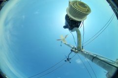 view from Oss. Met. di Gabicce Mare  Puntamento Zenith on 2026-08-17
