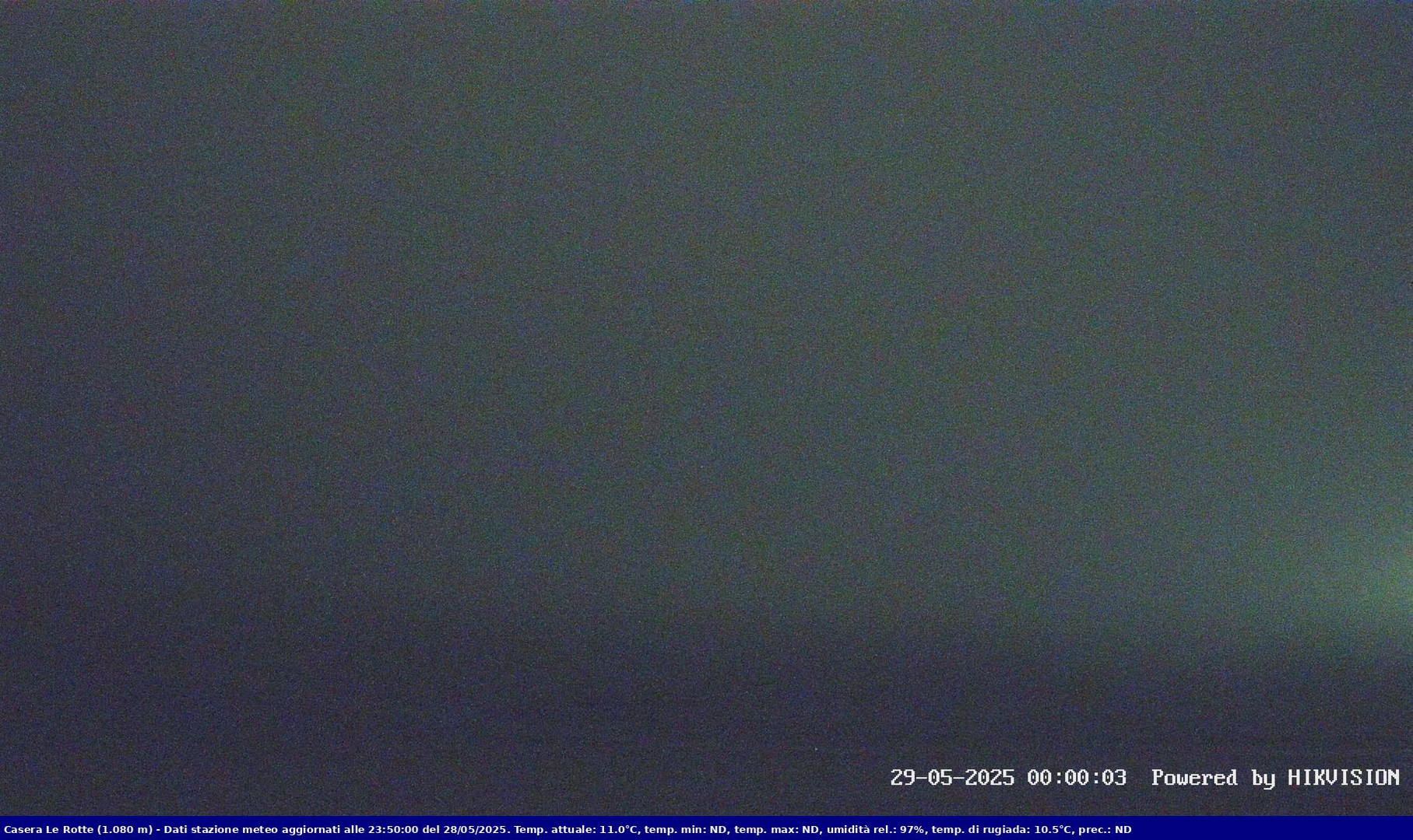 time-lapse frame, Pian Cansiglio - Casera Le Rotte webcam