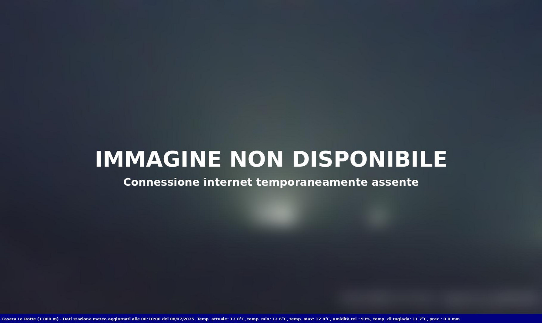 time-lapse frame, Pian Cansiglio - Casera Le Rotte webcam