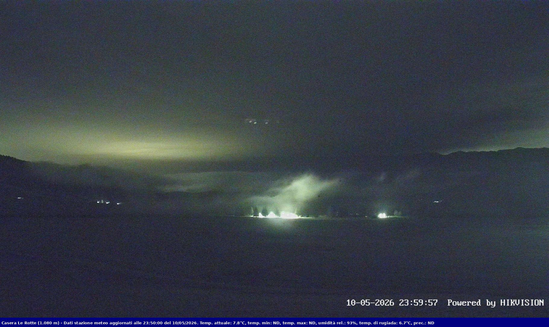 time-lapse frame, Pian Cansiglio - Casera Le Rotte webcam