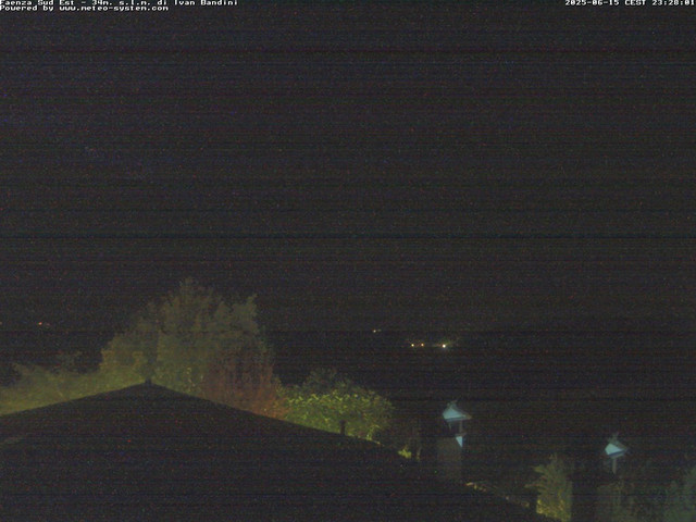 time-lapse frame, Faenza Sud-Est webcam