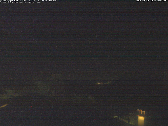 time-lapse frame, Faenza Sud-Est webcam