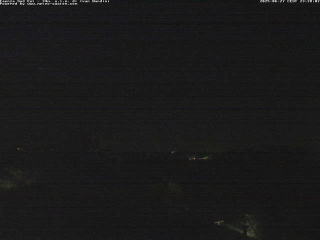 time-lapse frame, Faenza Sud-Est webcam