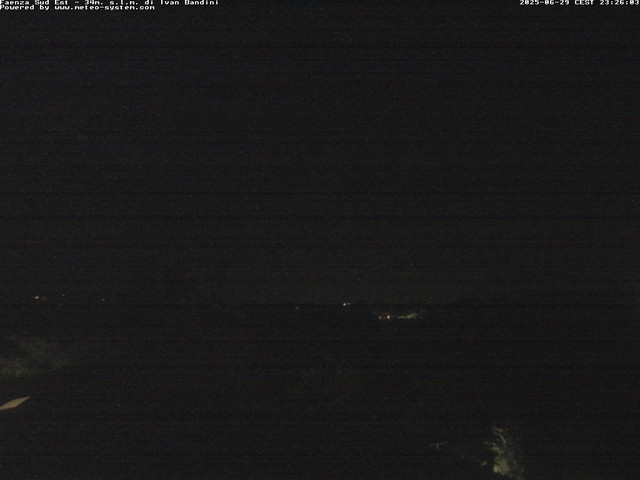 time-lapse frame, Faenza Sud-Est webcam