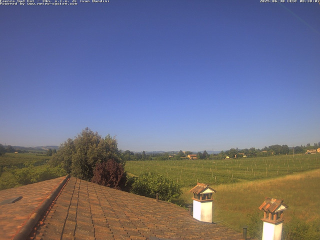 time-lapse frame, Faenza Sud-Est webcam