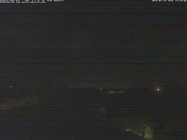 time-lapse frame, Faenza Sud-Est webcam