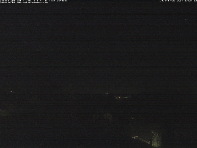 time-lapse frame, Faenza Sud-Est webcam