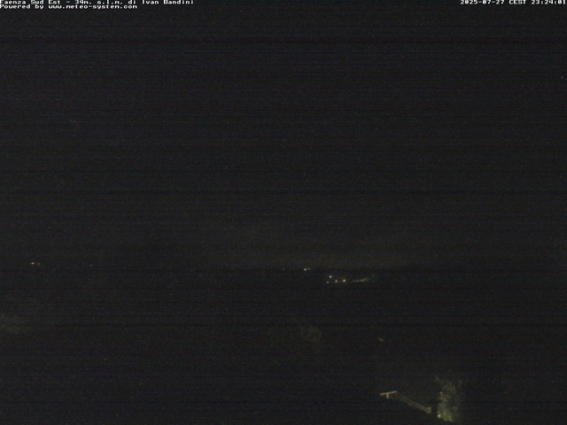 time-lapse frame, Faenza Sud-Est webcam
