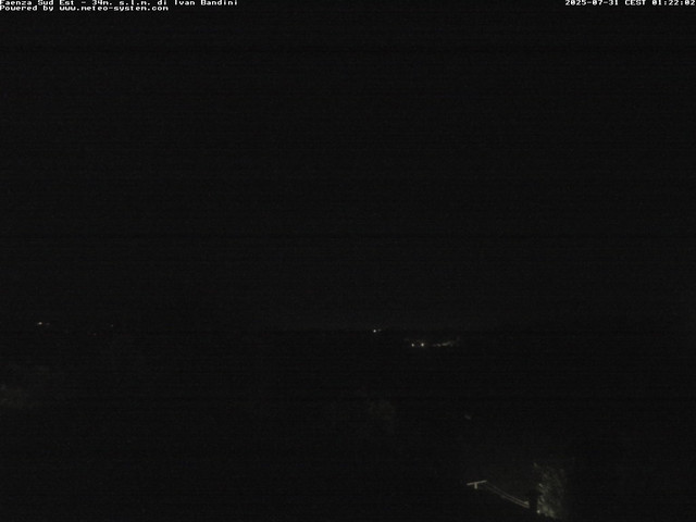 time-lapse frame, Faenza Sud-Est webcam