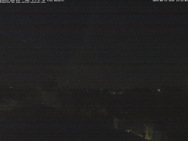 time-lapse frame, Faenza Sud-Est webcam