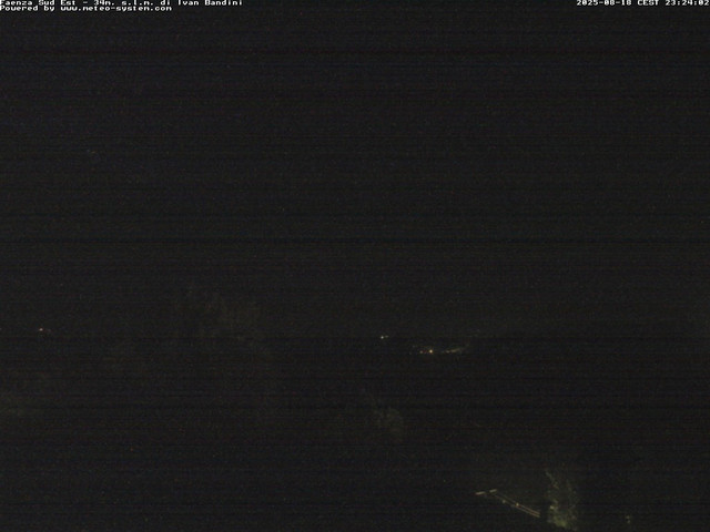 time-lapse frame, Faenza Sud-Est webcam