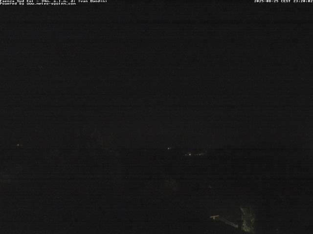time-lapse frame, Faenza Sud-Est webcam