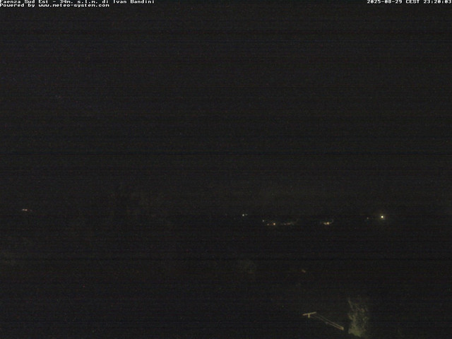 time-lapse frame, Faenza Sud-Est webcam