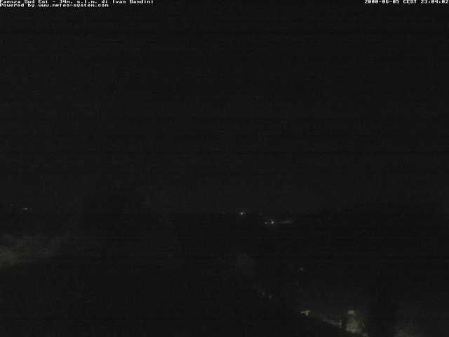 time-lapse frame, Faenza Sud-Est webcam