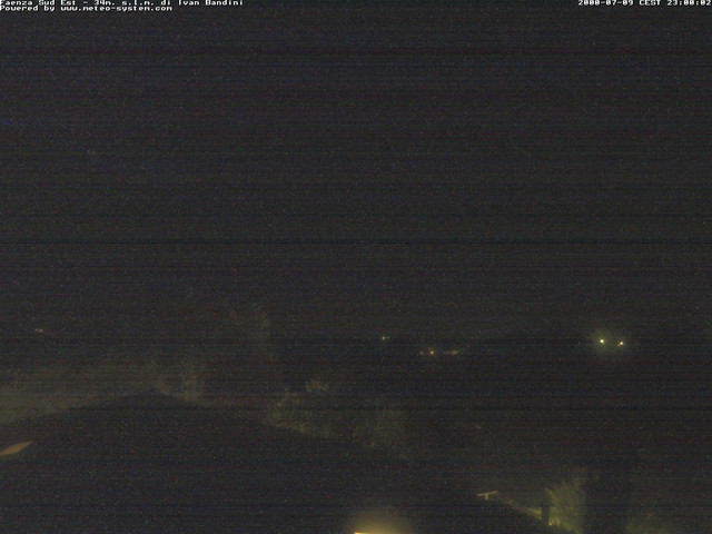 time-lapse frame, Faenza Sud-Est webcam