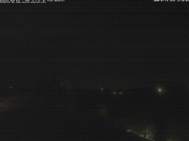 time-lapse frame, Faenza Sud-Est webcam