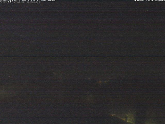 time-lapse frame, Faenza Sud-Est webcam