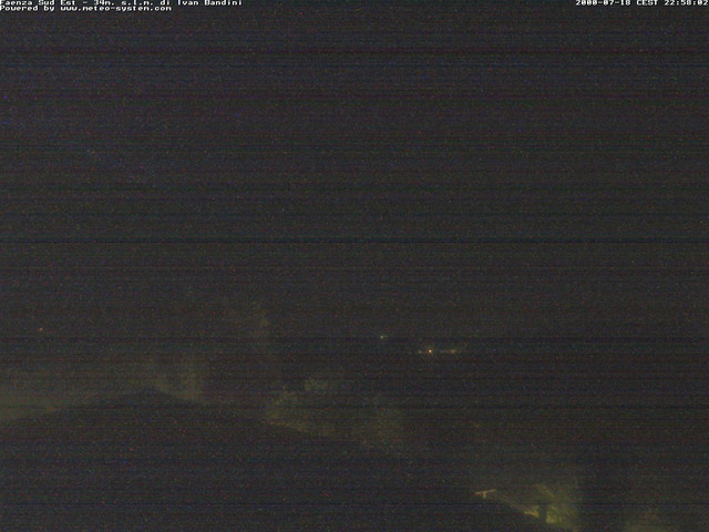 time-lapse frame, Faenza Sud-Est webcam