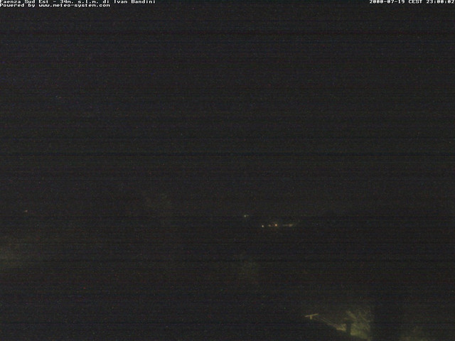 time-lapse frame, Faenza Sud-Est webcam