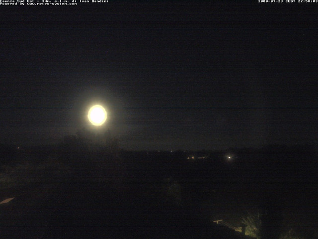 time-lapse frame, Faenza Sud-Est webcam