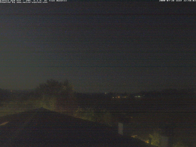 time-lapse frame, Faenza Sud-Est webcam