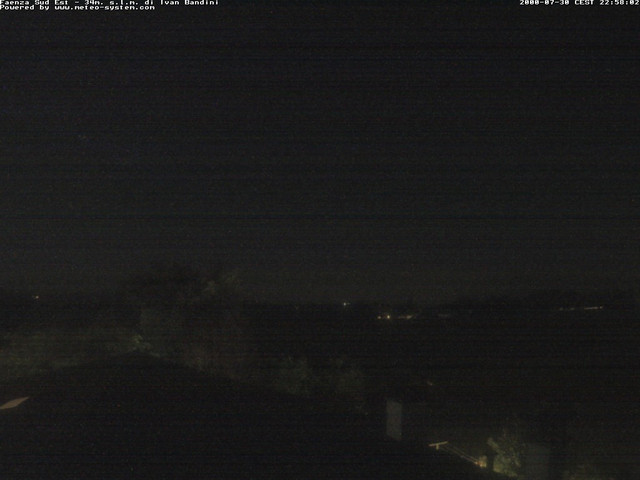time-lapse frame, Faenza Sud-Est webcam