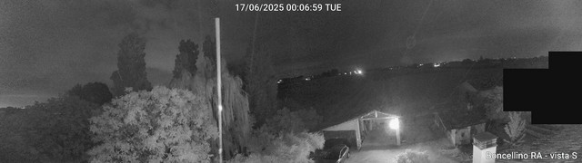 time-lapse frame, Boncellino Sud webcam