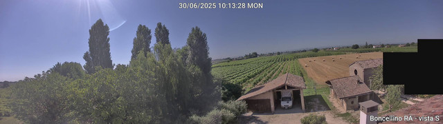 time-lapse frame, Boncellino Sud webcam
