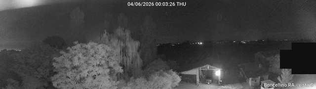 time-lapse frame, Boncellino Sud webcam