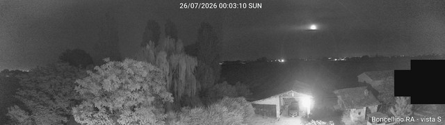 time-lapse frame, Boncellino Sud webcam