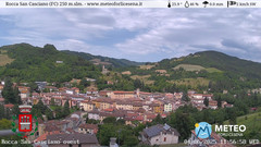 view from Rocca San Casciano on 2025-06-04