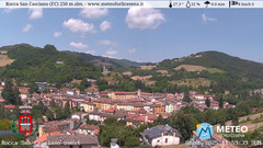 view from Rocca San Casciano on 2025-06-08