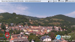 view from Rocca San Casciano on 2025-07-19