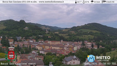 view from Rocca San Casciano on 2026-05-29