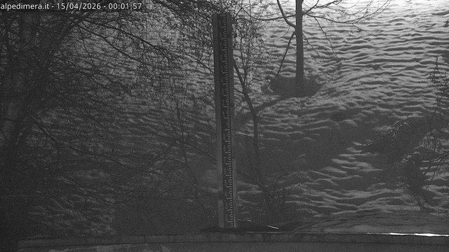 time-lapse frame, Alpe di Mera - Nivometro webcam