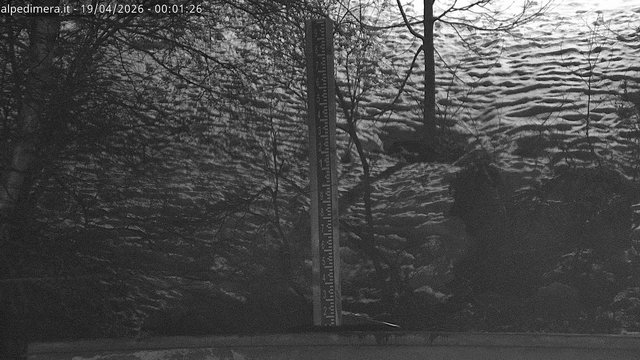 time-lapse frame, Alpe di Mera - Nivometro webcam