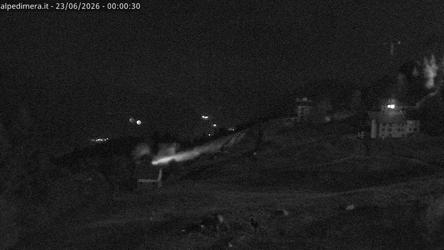 time-lapse frame, Alpe di Mera - Mera bassa webcam