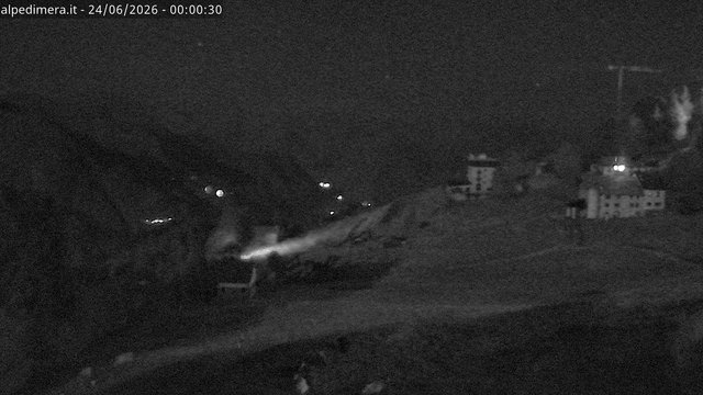 time-lapse frame, Alpe di Mera - Mera bassa webcam