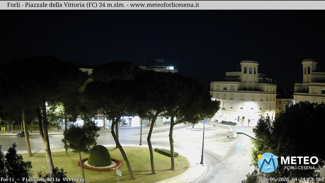 time-lapse frame, Forlì - Piazzale della Vittoria webcam