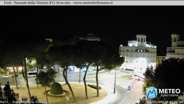 time-lapse frame, Forlì - Piazzale della Vittoria webcam