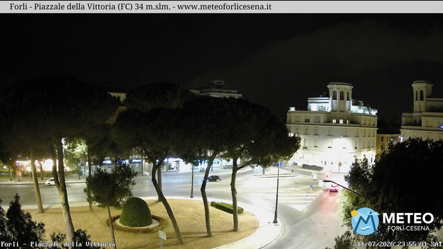 time-lapse frame, Forlì - Piazzale della Vittoria webcam