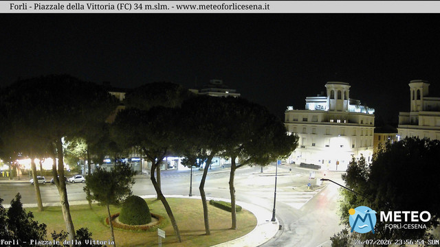 time-lapse frame, Forlì - Piazzale della Vittoria webcam