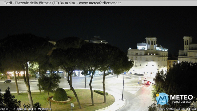 time-lapse frame, Forlì - Piazzale della Vittoria webcam