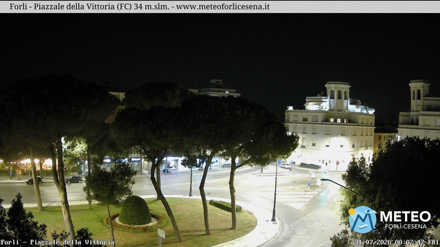 time-lapse frame, Forlì - Piazzale della Vittoria webcam