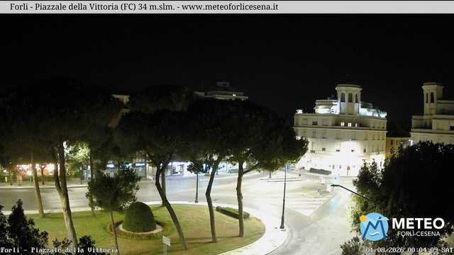 time-lapse frame, Forlì - Piazzale della Vittoria webcam