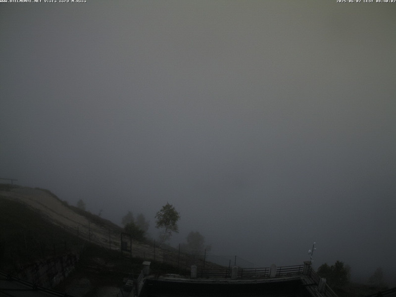 time-lapse frame, Bielmonte M. Marca vista M. Rosa e Valsessera webcam